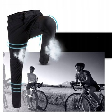 Длинные велосипедные брюки Wheel-Up XXL черные