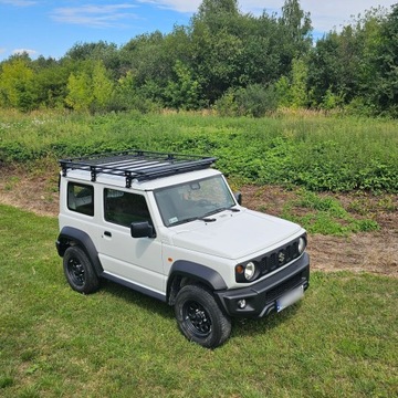 Suzuki Jimny 4 багажник на крыше без сетки, корзина на крыше-платформе
