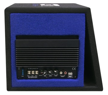 Активный сабвуфер Crunch GTI800A, 20 см, 200 Вт, среднеквадратичный мягкий бас, Hi-вход