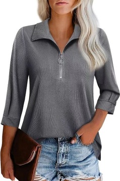 T-Sleeve Solid Color Pullover Top Shirt