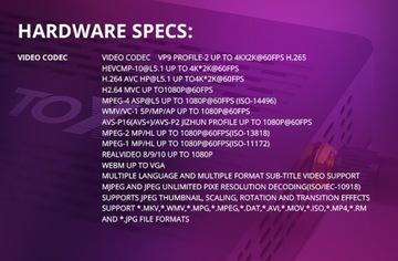 TOX3 TVbox S905X4 Dwuzakresowy system Wi-Fi z systemem Android 11 i dekoderem sieciowym Bluetooth
