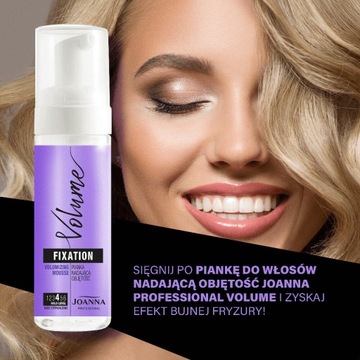 Коллагеновый мусс для волос, увеличивающий объем JOANNA COMPLEKS VOLUME'UP