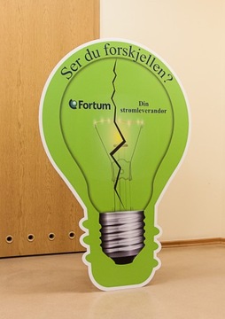 Рекламный стенд любой формы, макс. 145 см.