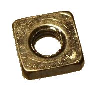 Nakrętki kwadratowe M4 8x8mm DIN562 ocynk 20szt
