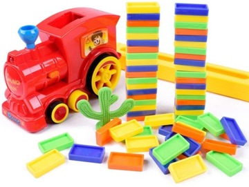 ИГРА ДОМИНО БЛОКИ ПОЕЗД ИГРУШКА