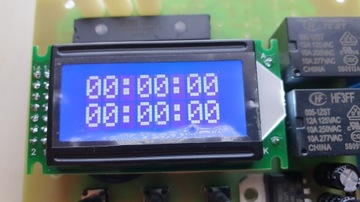 Часы-программатор 2 канала LCD2x8 секунд