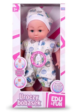 Uroczy Bobasek 38 cm Lalka Edu & Fun 121296