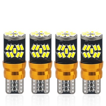 W5W T10 СВЕТОДИОДНЫЕ ПАРКОВОЧНЫЕ ЛАМПЫ CANBUS 360° 27LED SMD 550LM 6000K МОЩНЫЕ 4 ШТ.