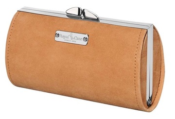 Etui na okulary Albinex Royal Case 90.036-3 SKÓRA NATURALNA