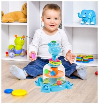Волчок с шариками Hippo Carousel Balls Волчок для детей