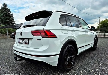Volkswagen Tiguan II SUV 2.0 TDI 190KM 2020 Volkswagen Tiguan R-LINE 4MOTION DSG Navi Led 3xKlimatronik 2xPDC Alcantar, zdjęcie 4