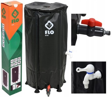 ZBIORNIK NA DESZCZÓWKĘ WODĘ 100L PVC SKŁADANY