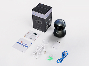 ЭЛЕКТРОННАЯ НЯНЯ IP WIFI КАМЕРА ДЛЯ ДОМАШНЕГО НАБЛЮДЕНИЯ 5MP NIGHT LIVE