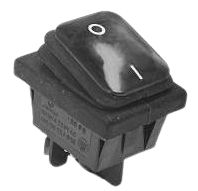 Przełącznik KCD4-R 16A 250V podwójny ON-OFF IP65