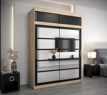 Шкаф-купе R2 180 см с удлинением