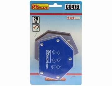 KĄTOWNIK SPAWALN. MAGNETYCZNY 6-kąt 25kg RICHMANN