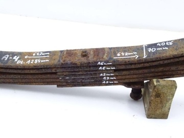 ISUZU N35 N75 NPR NQR 07-18 ЗАДНЯЯ ПРУЖИНА 5 ЛИСТЬЕВ 7 СМ