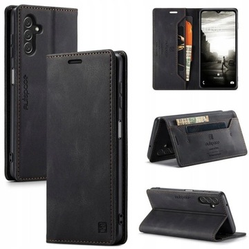 Etui skórzane magnetyczne Premium AutSpace do Samsung Galaxy A35 - 2 kolory