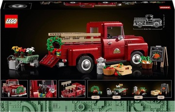 КОЛЛЕКЦИОННАЯ МОДЕЛЬ АВТОМОБИЛЯ LEGO CREATOR EXPERT 1950-Х ГОДОВ В ПОДАРОК