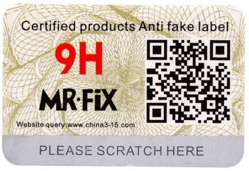 КЕРАМИЧЕСКОЕ ПОКРЫТИЕ ДЛЯ АВТОМОБИЛЕЙ ЗАЩИТНОЕ, ГИДРОФОБНОЕ 9H MR FIX CERAMIC x 5