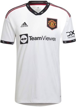 Koszulka piłkarska adidas Manchester United 22/23 Home Jersey r.4XL Biała