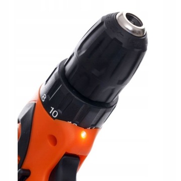 ОТВЕРТКА, АККУМУЛЯТОРНАЯ ДРЕЛЬ, 2x АККУМУЛЯТОРНЫЙ КОРПУС