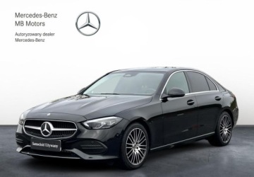 Mercedes Klasa C W206 Limuzyna 1.5 180 170KM 2022 Mercedes-Benz Klasa C Salon PL Od Dealera Kamera Czujniki Android CarPlay