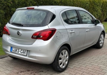 Opel Corsa E Hatchback 3d 1.2 Twinport 70KM 2015 Opel Corsa 1,2 70KM Pdc Podgrzewane fotele CLIMA Bezwypadkowy Serwis 1.2, zdjęcie 4