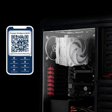 ARCTIC FREEZER 34 eSPORTS DUO RED Кулер для процессора