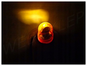OSTRZEGAWCZY X7N77 POMARAŃCZOWY 24V LAMPA KOGUT