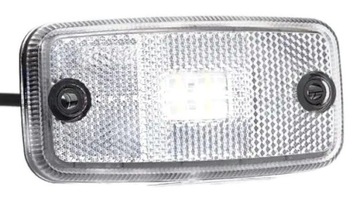 Lampa obrysowa LED BIAŁA PRZEDNIA DIODOWA LAMPKA