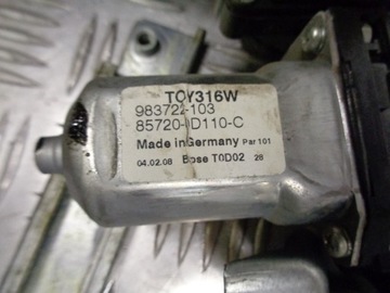 MECHANIZMUS OKNO LEVÝ PŘEDNÍ YARIS II 983722-103