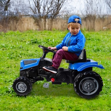 БОЛЬШОЙ ТРАКТОР XXL ТРАКТОР С ПЕДАЛЬМИ ТРАНСПОРТ ДЛЯ РЕБЕНКА