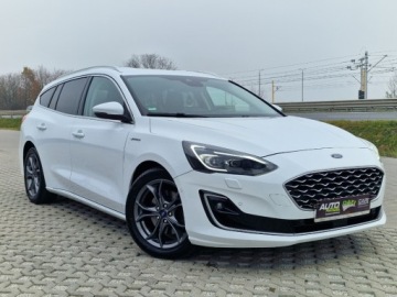 Ford Focus IV Kombi 1.5 EcoBlue 120KM 2019 Ford Focus 1.5 120Ps Vignale Skora Navi Alu Ledy Piekny Gwarancja 1.5, zdjęcie 2