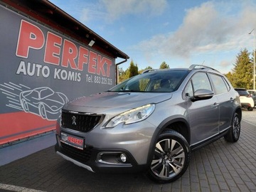 Peugeot 2008 I SUV Facelifting 1.2 PureTech 110KM 2017 Peugeot 2008 Automat Navi Klimatronik PDC Alu 1.2 Benzyna 110KM