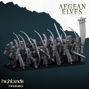 Aegean Elves Archers - x10 - minifakturapl