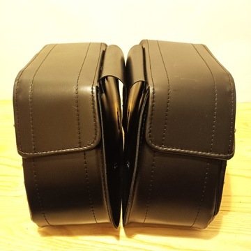 БОЛЬШИЕ БОКОВЫЕ САНИНИЦЫ ИЗ КОРОВЬЕЙ КОЖИ HARLEY DAVIDSON DYNA SOFTAIL TOURING QUALITY