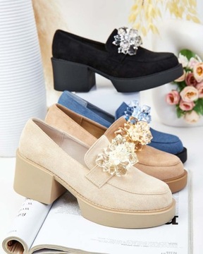 ЧЕРНЫЕ ЖЕНСКИЕ МОКАСИНЫ PEGORANI 39