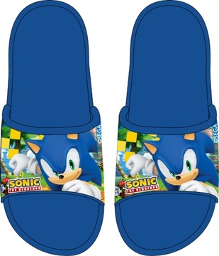 ТАПОЧКИ SONIC SUMMER POOL GARDEN синие 33/34 D031D
