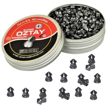 Ostry Śrut diabolo Oztay Szpic 4,5 mm 500 szt.