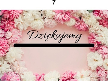 Деревянная шкатулка-конверт WHITE WEDDING, принт 1