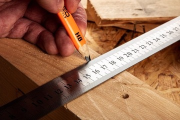 NEO Линейка линейная 30 см, нержавеющая сталь