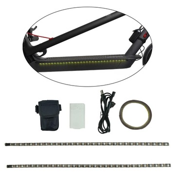 Световая электрическая светодиодная лента для скутеров