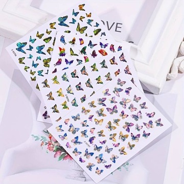 Наклейки для ногтей для украшения ногтей.