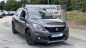 Peugeot 2008 I SUV Facelifting 1.2 PureTech 130KM 2018 Peugeot 2008 RATY 1.2 BENZ 130KM GT-LINE Kamera Navi Tablet Panorama Serwi, zdjęcie 7