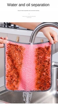 Горячие кухонные полотенца Салфетки для посуды Легко стирать