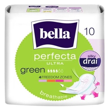 PODPASKI BELLA PERFECTA ULTRA Green 10 szt.