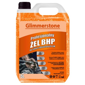 PASTA BHP ŻEL DO MYCIA SILNIE ZABRUDZONYCH RĄK Z AKTYWNYM TLENEM JAKOŚĆ 5L