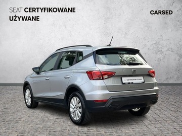 Seat Arona Crossover Facelifting 1.0 TSI 110KM 2022 Seat Arona Salon PL/ FV-23%/ DSG/ Gwarancja 2027.0, zdjęcie 2