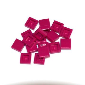 Lego klocek tile 1x1 3070b magenta 18szt